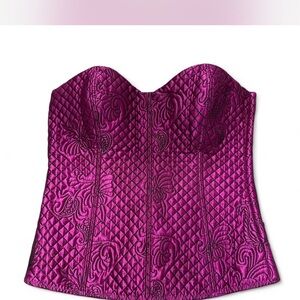 Frederick's of Hollywood Fuchsia Bandeau